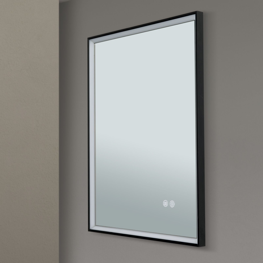 Espelho de parede LED para casa de banho com retroiluminação FRAME LED/48W/230V 3000/4000/6000K 60x45 cm IP44