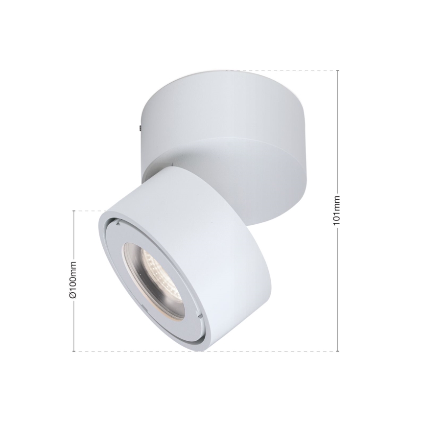 Foco LED para casa de banho com regulação HARVEY LED/15W/230V IP65 branco