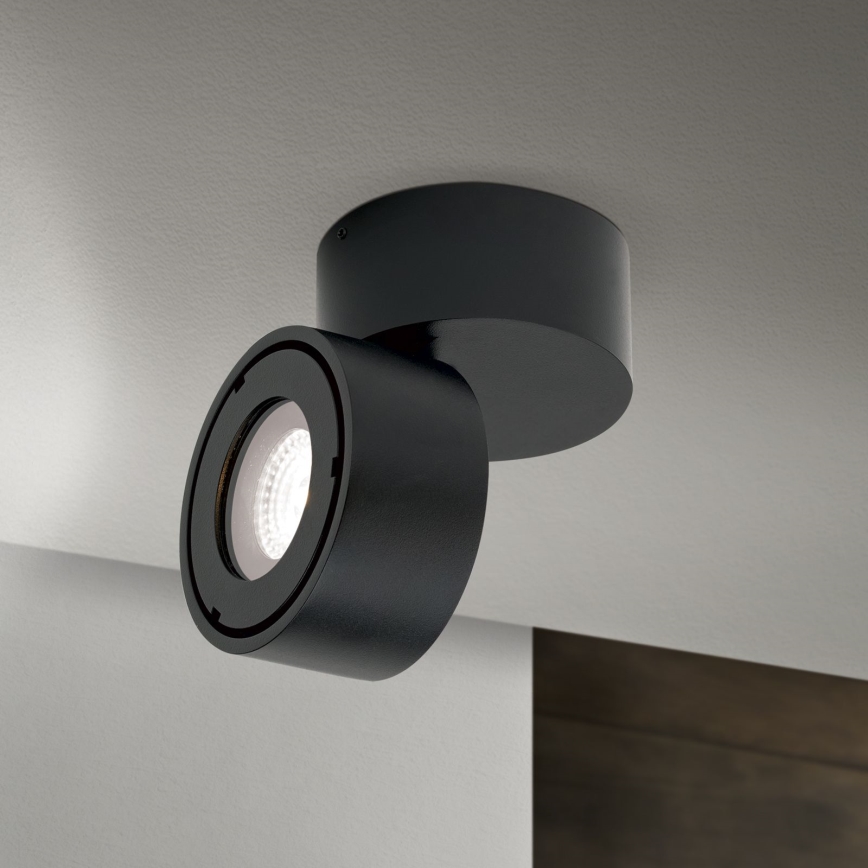 Foco LED para casa de banho com regulação HARVEY LED/15W/230V IP65 preto