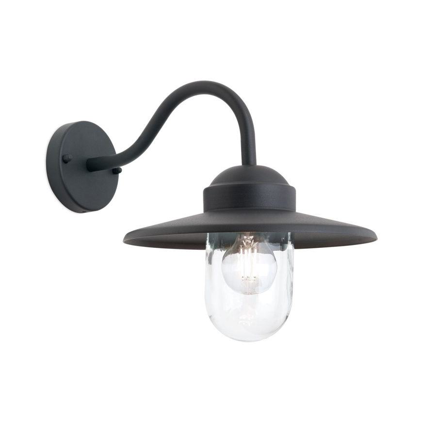 Candeeiro de parede exterior EDWARD 1xE27/60W/230V IP44 preto