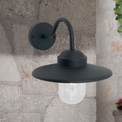 Candeeiro de parede exterior EDWARD 1xE27/60W/230V IP44 preto
