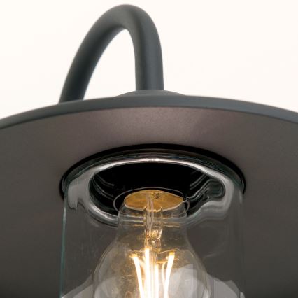 Candeeiro de parede exterior EDWARD 1xE27/60W/230V IP44 preto