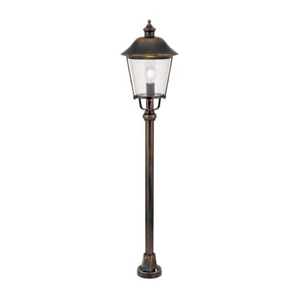 Candeeiro exterior KENZO 1xE27/100W/230V IP44 bronze/pátina