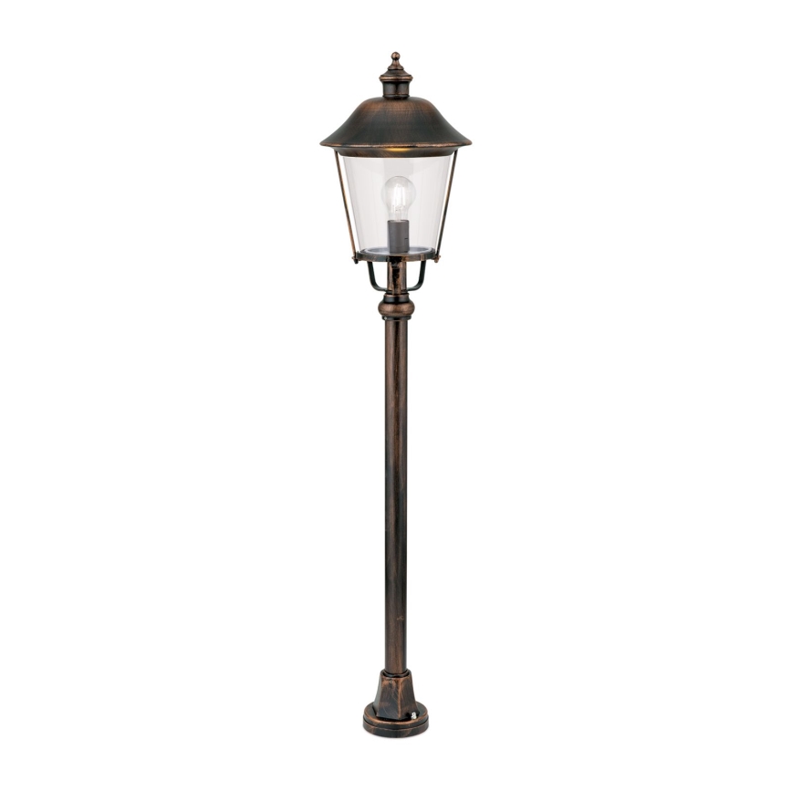 Candeeiro exterior KENZO 1xE27/100W/230V IP44 bronze/pátina