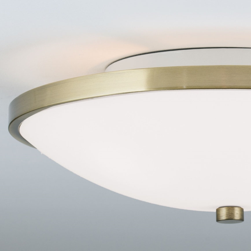 Iluminação de teto AIDA 3xE27/60W/230V diâmetro 40 cm latão