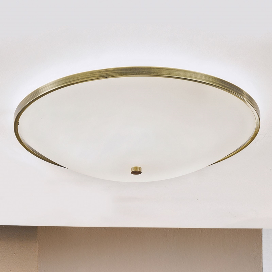 Iluminação de teto AIDA 5xE27/60W/230V diâmetro 56,5 cm latão