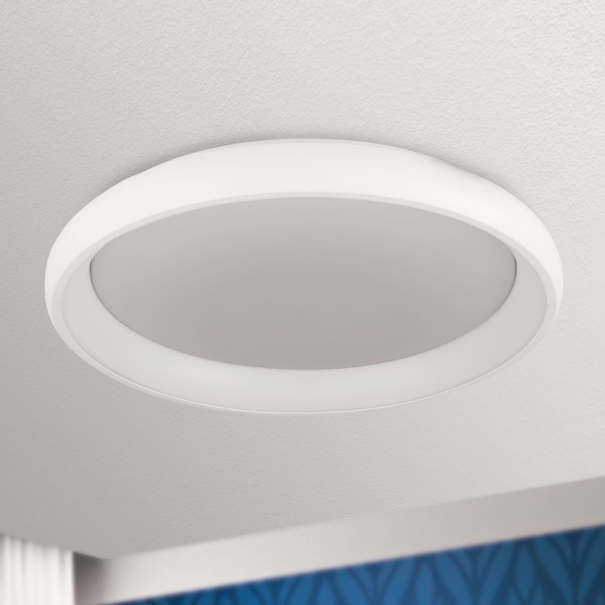 Luminária de teto LED dimmerizável VENUS LED/50W/230V diâmetro 61 cm branco