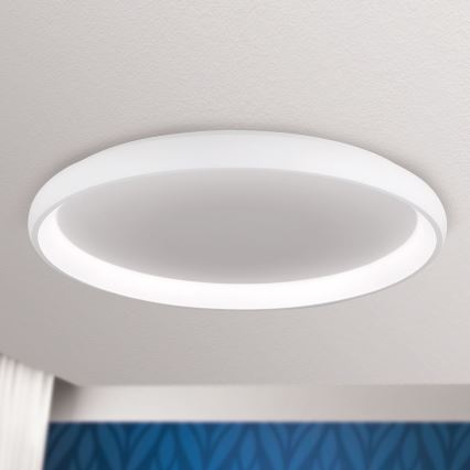 Iluminação de teto LED com regulação VENUS LED/85W/230V diâmetro 81 cm branco