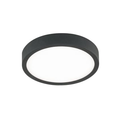 Iluminação de teto LED BULLY LED/12W/230V diâmetro 14 cm preto