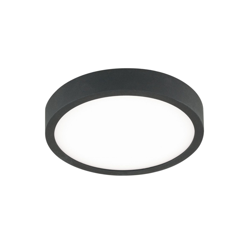 Iluminação de teto LED BULLY LED/12W/230V diâmetro 14 cm preto