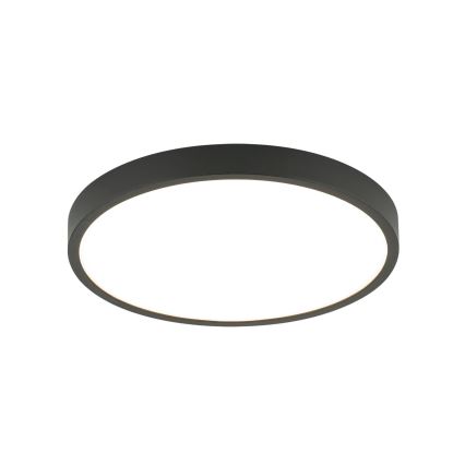 Iluminação de teto LED BULLY LED/24W/230V diâmetro 24 cm preto