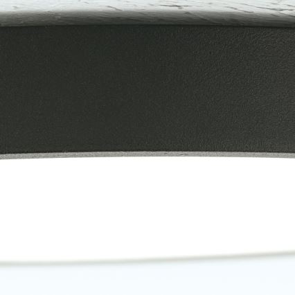 Iluminação de teto LED BULLY LED/24W/230V diâmetro 24 cm preto