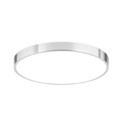 Iluminação de teto LED BULLY LED/28W/230V diâmetro 28 cm cromado brilhante