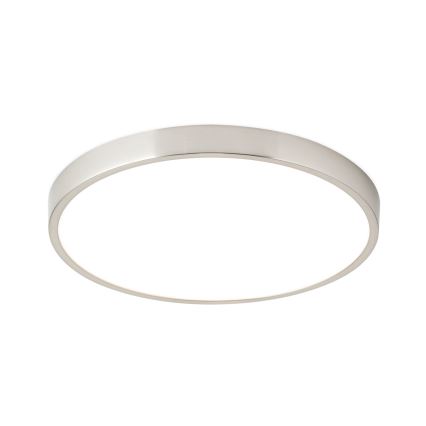 Iluminação de teto LED BULLY LED/28W/230V diâmetro 28 cm cromado mate