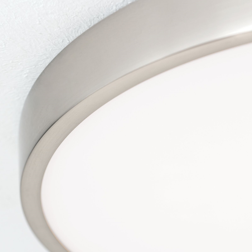 Iluminação de teto LED BULLY LED/28W/230V diâmetro 28 cm cromado mate