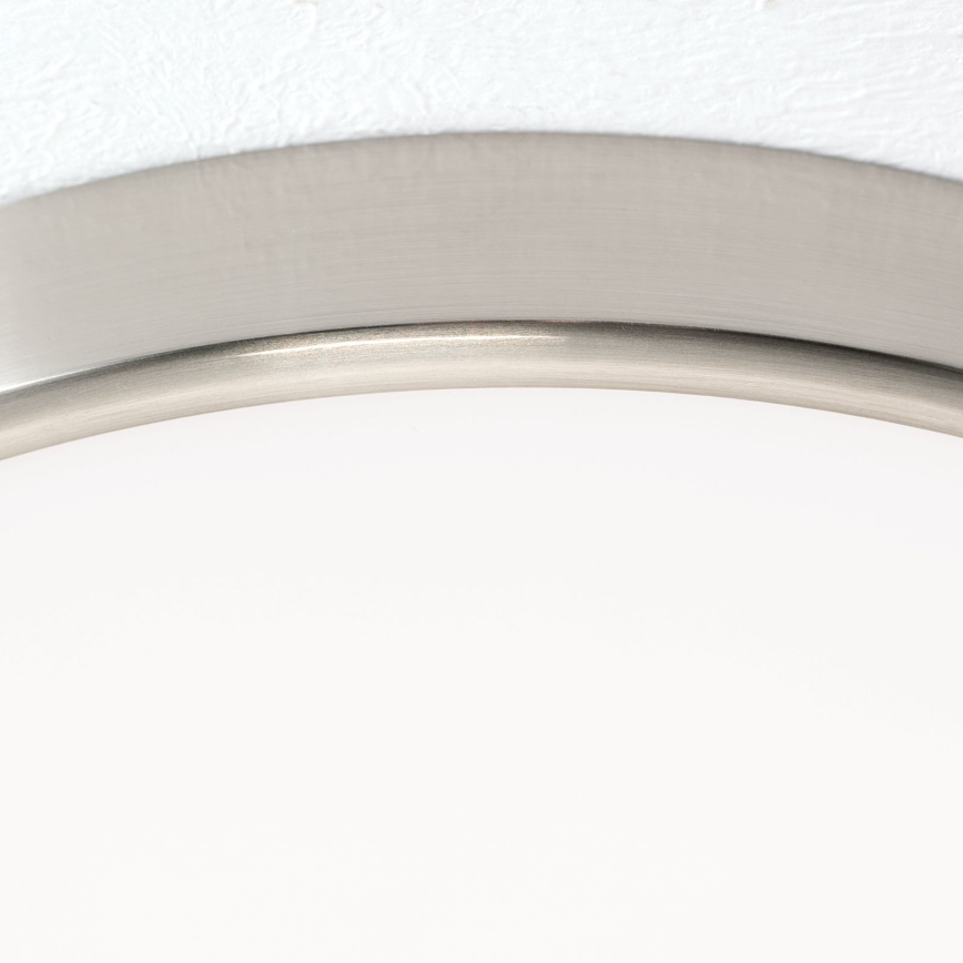 Iluminação de teto LED BULLY LED/28W/230V diâmetro 28 cm cromado mate