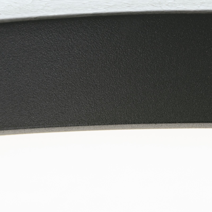 Iluminação de teto LED BULLY LED/28W/230V diâmetro 28 cm preto