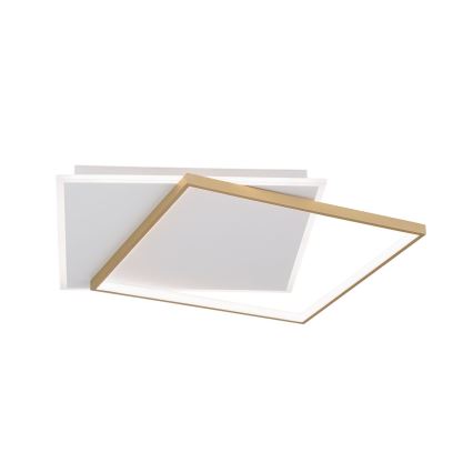 Iluminação de teto LED com regulação EMANUEL LED/50W/230V branco/dourado