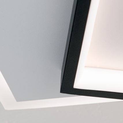 Iluminação de teto LED com regulação EMANUEL LED/50W/230V branco/preto