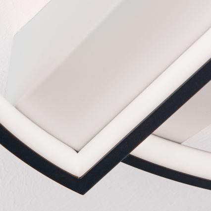 Iluminação de teto LED com regulação OLGA LED/28W/230V preto/branco