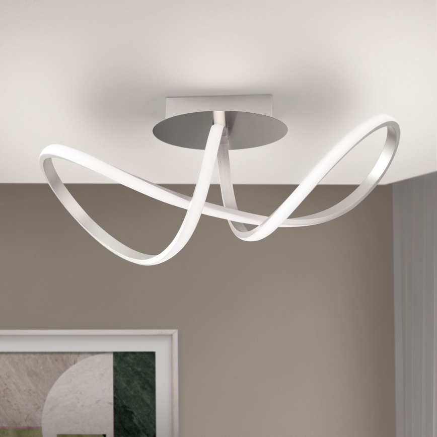 Candeeiro integrado LED com regulação CIRCUS LED/30W/230V cromado mate