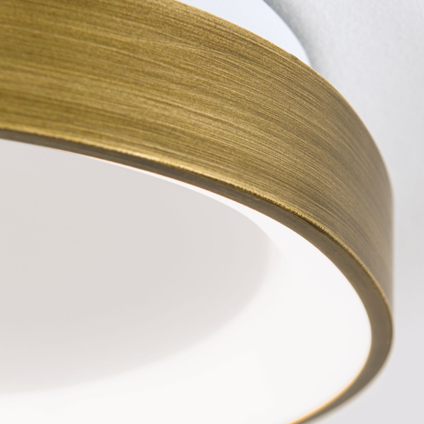 Iluminação de teto LED CHARLIE LED/35W/230V diâmetro 45 cm dourado
