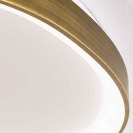 Iluminação de teto LED CHARLIE LED/48W/230V diâmetro 65 cm dourado