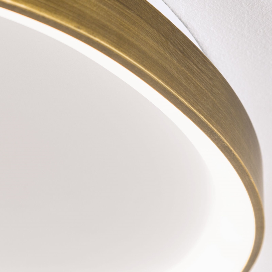 Iluminação de teto LED CHARLIE LED/48W/230V diâmetro 65 cm dourado