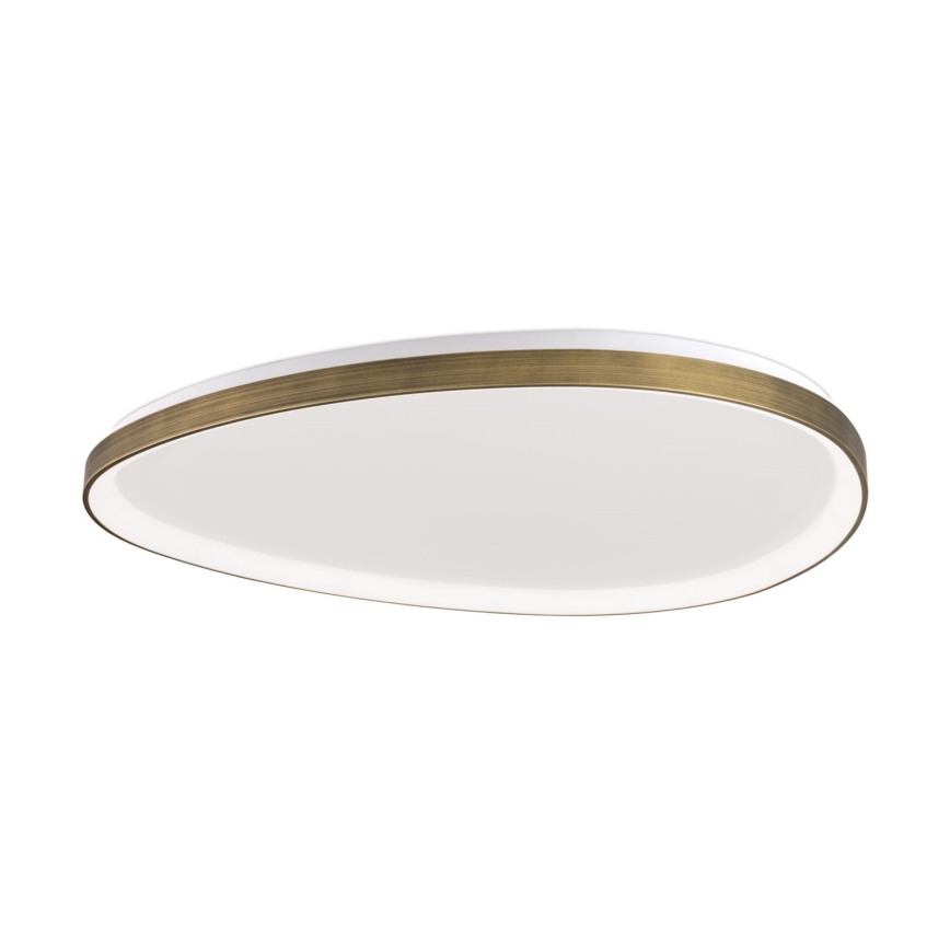 Iluminação de teto LED CHARLIE LED/72W/230V diâmetro 80 cm dourado