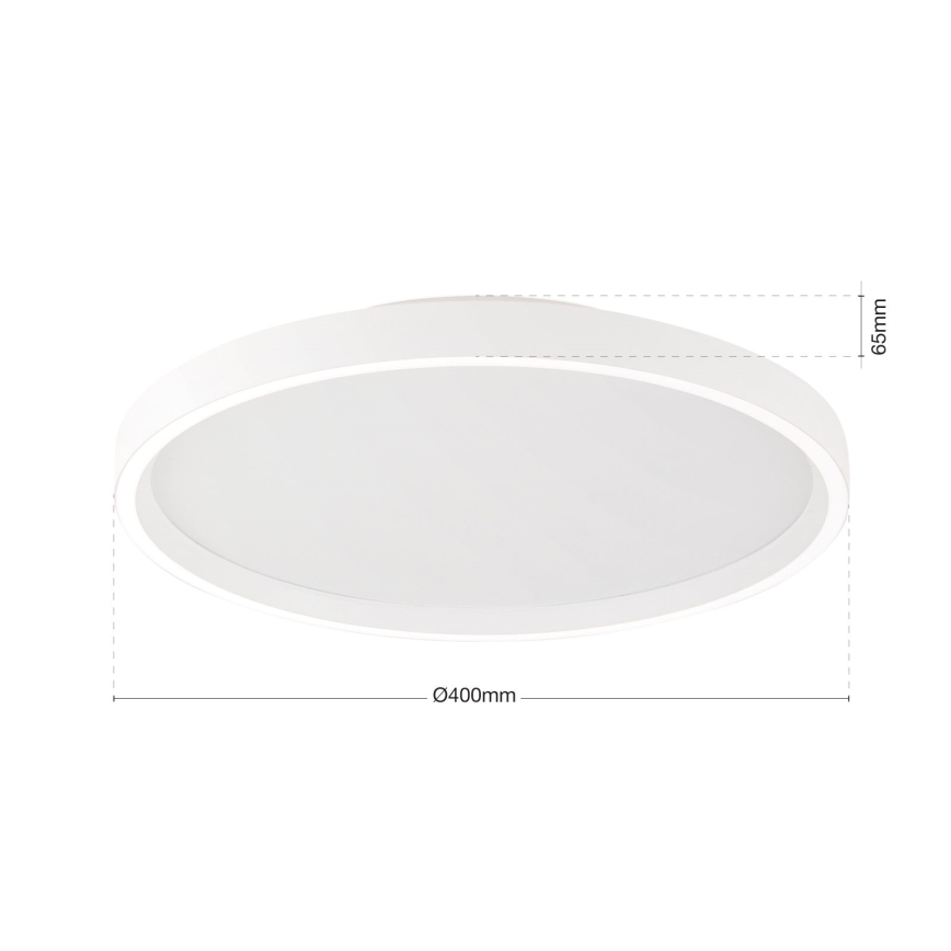 Iluminação de teto LED com regulação MASCA LED/36W/230V 2700/3350/4000K diâmetro 40 cm branco