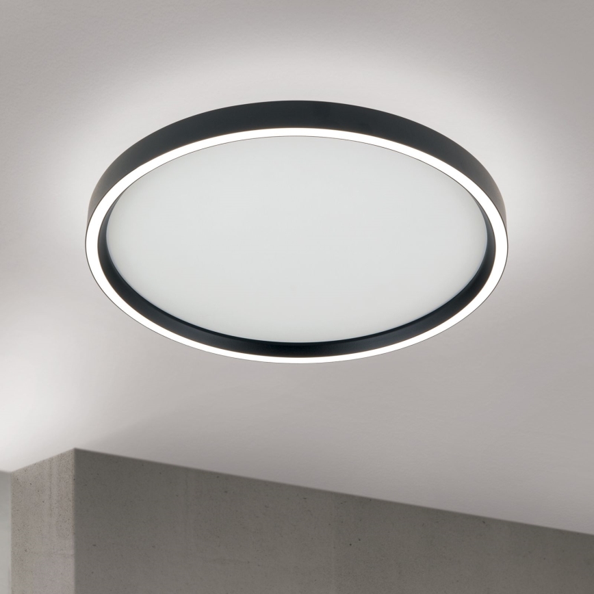 Iluminação de teto LED com regulação MASCA LED/36W/230V 2700/3350/4000K diâmetro 40 cm preto