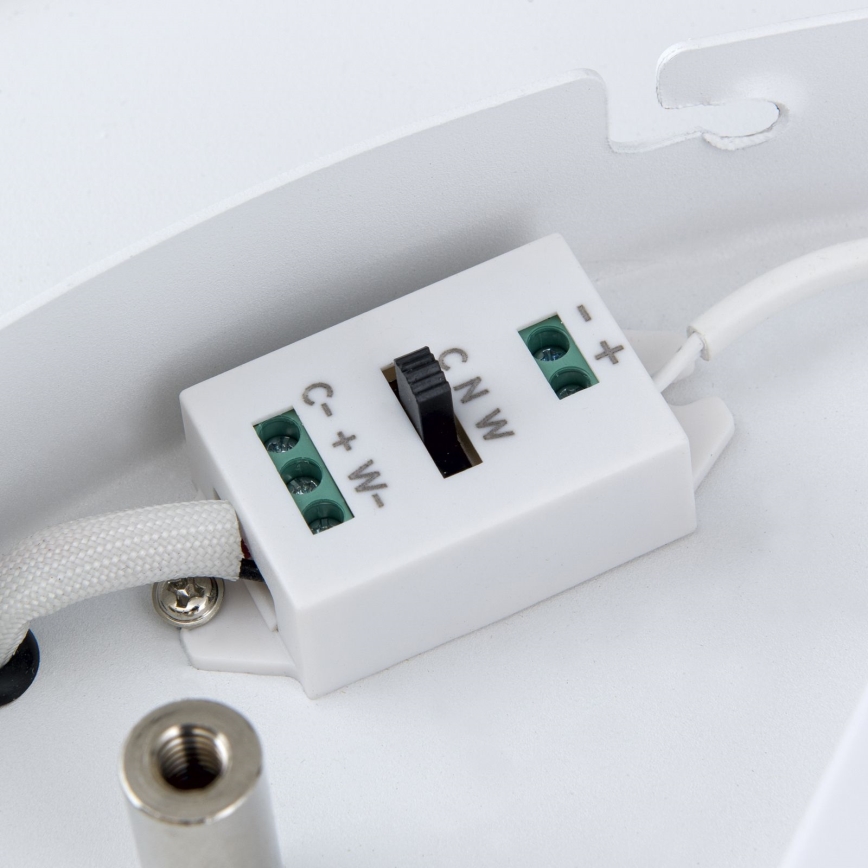 Luminária de teto LED dimmerizável MASCA LED/47W/230V 2700/3350/4000K diâmetro 60 cm branca