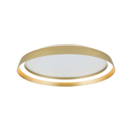 Iluminação de teto LED com regulação MANTA LED/38W/230V 2700/3000/4000K diâmetro 45 cm dourado