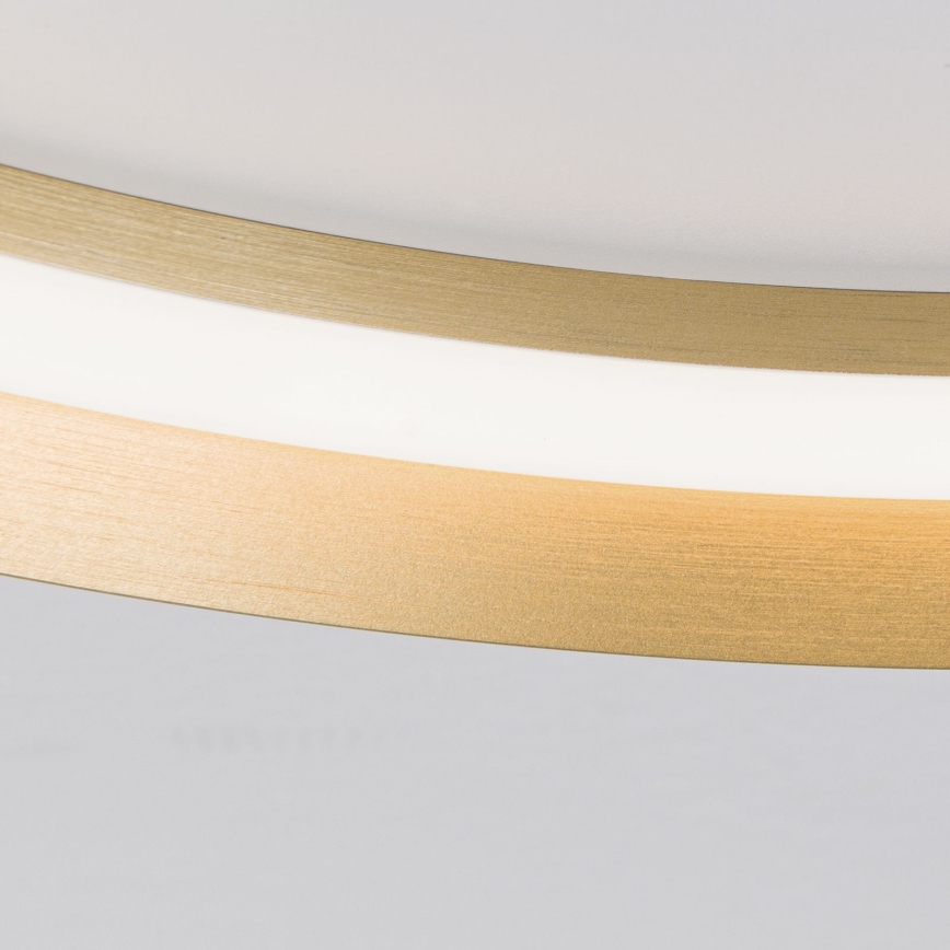 Iluminação de teto LED com regulação MANTA LED/38W/230V 2700/3000/4000K diâmetro 45 cm dourado