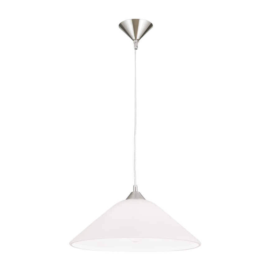 Candeeiro suspenso GRADO 1xE27/60W/230V diâmetro 40 cm cromado mate