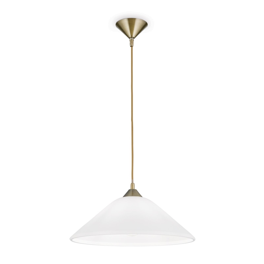 Candeeiro suspenso GRADO 1xE27/60W/230V diâmetro 40 cm latão