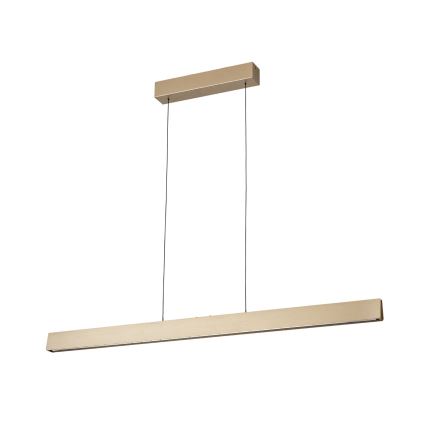 Candeeiro suspenso LED com regulação TARA LED/44W/230V 2700/3800/4500/5700K dourado