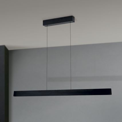 Candeeiro suspenso LED com regulação TARA LED/44W/230V 2700/3800/4500/5700K preto