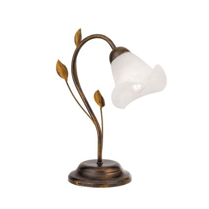Candeeiro de mesa SISI 1xE14/40W/230V bronze/pátina