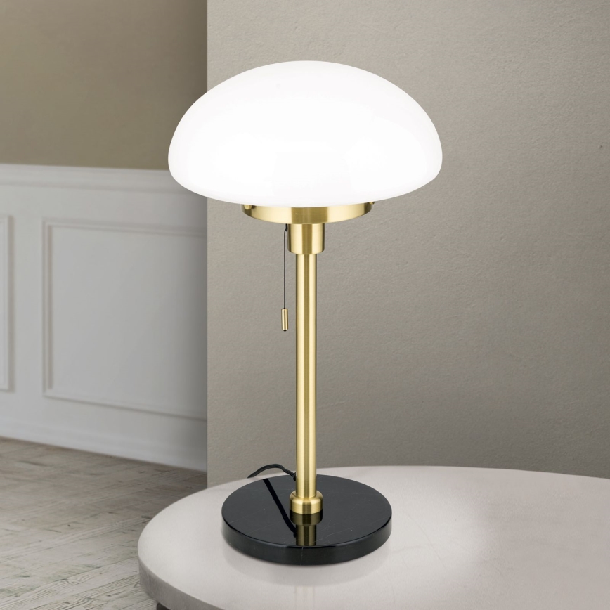 Candeeiro de mesa SPARTA 1xE27/40W/230V dourado/preto
