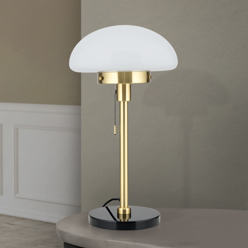 Candeeiro de mesa SPARTA 1xE27/40W/230V dourado/preto