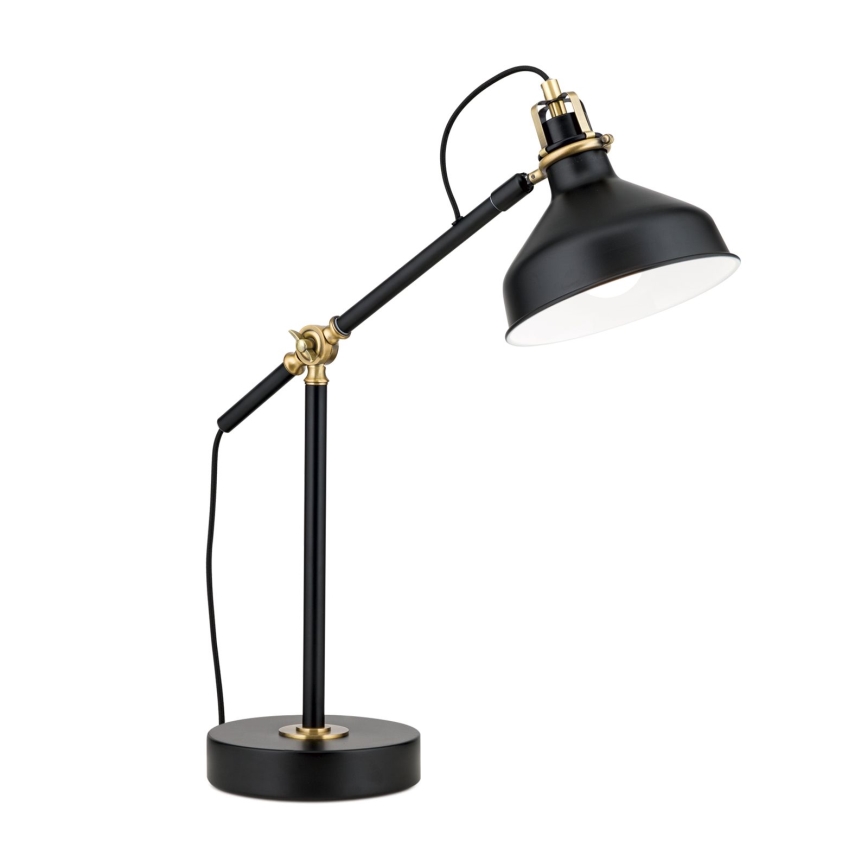 Candeeiro de mesa SCHILLER 1xE27/40W/230V preto/bronze