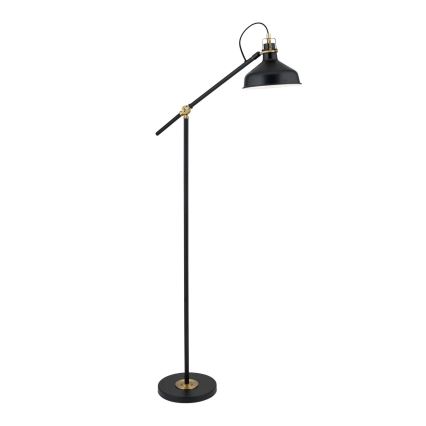 Candeeiro de chão SCHILLER 1xE27/40W/230V preto/bronze