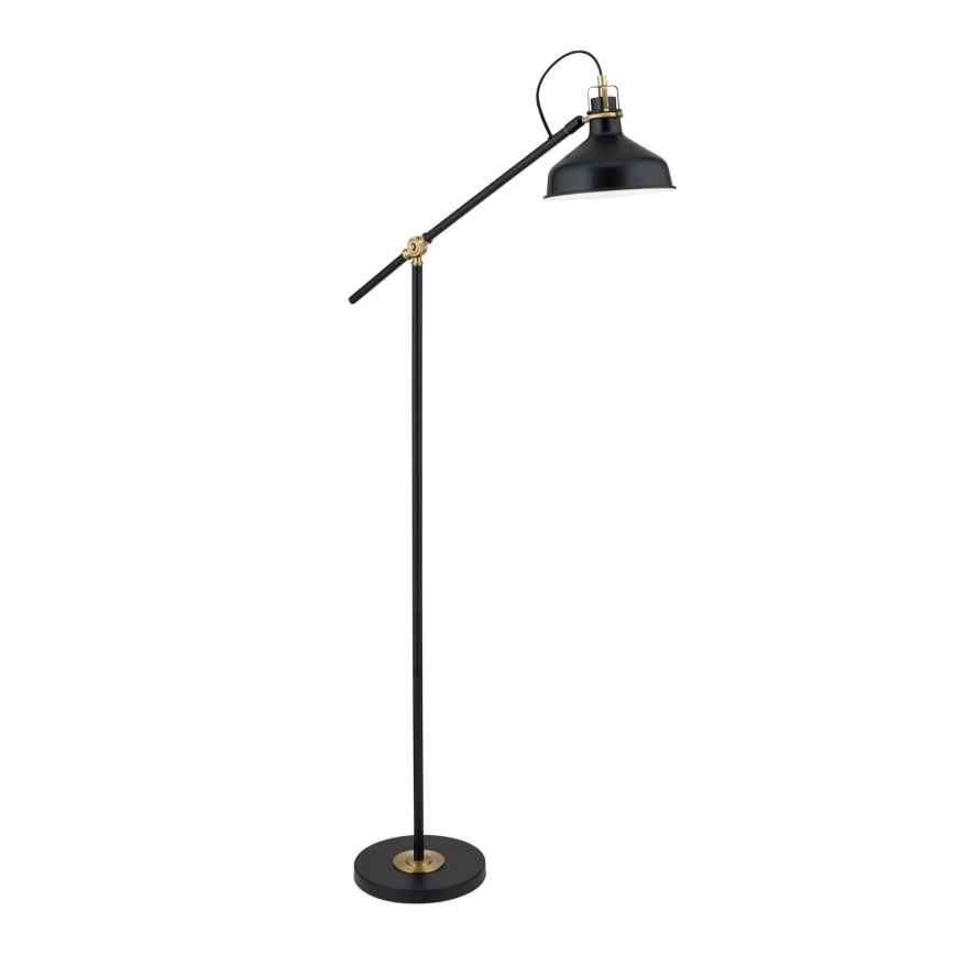 Candeeiro de chão SCHILLER 1xE27/40W/230V preto/bronze