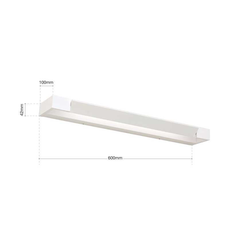 Iluminação de espelho para casa de banho LED MARILYN LED/18W/230V 60 cm IP44 branco