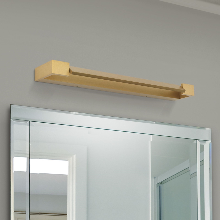 Iluminação de espelho para casa de banho LED MARILYN LED/18W/230V 60 cm IP44 dourado