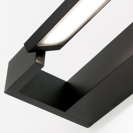 Iluminação de espelho para casa de banho LED MARILYN LED/18W/230V 60 cm IP44 preto