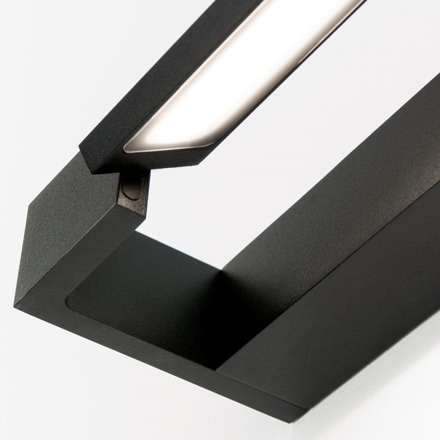Iluminação de espelho para casa de banho LED MARILYN LED/18W/230V 60 cm IP44 preto