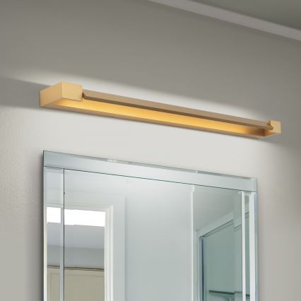 Iluminação de espelho para casa de banho LED MARILYN LED/24W/230V 90 cm IP44 dourado