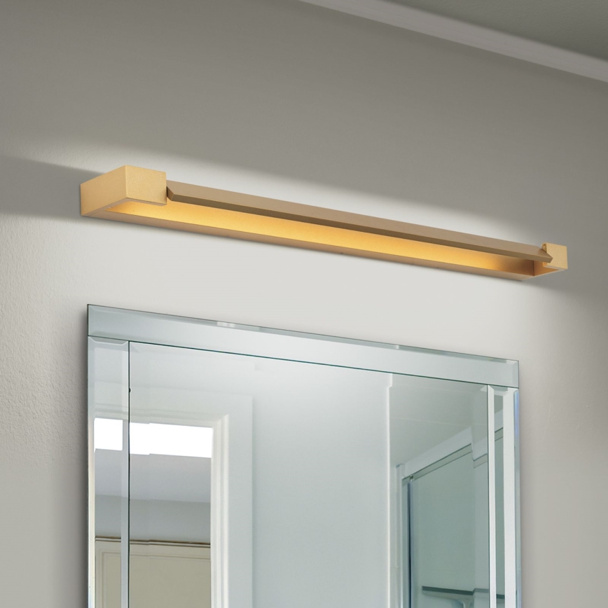 Iluminação de espelho para casa de banho LED MARILYN LED/24W/230V 90 cm IP44 dourado